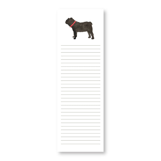 Georgia Bulldog Skinny Note Pad