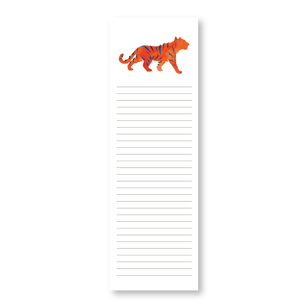 Auburn Tiger Skinny Note Pad