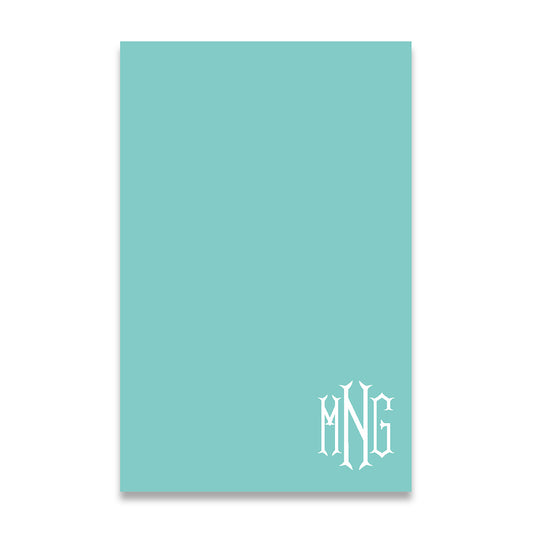 Pagoda Monogram Note Pad